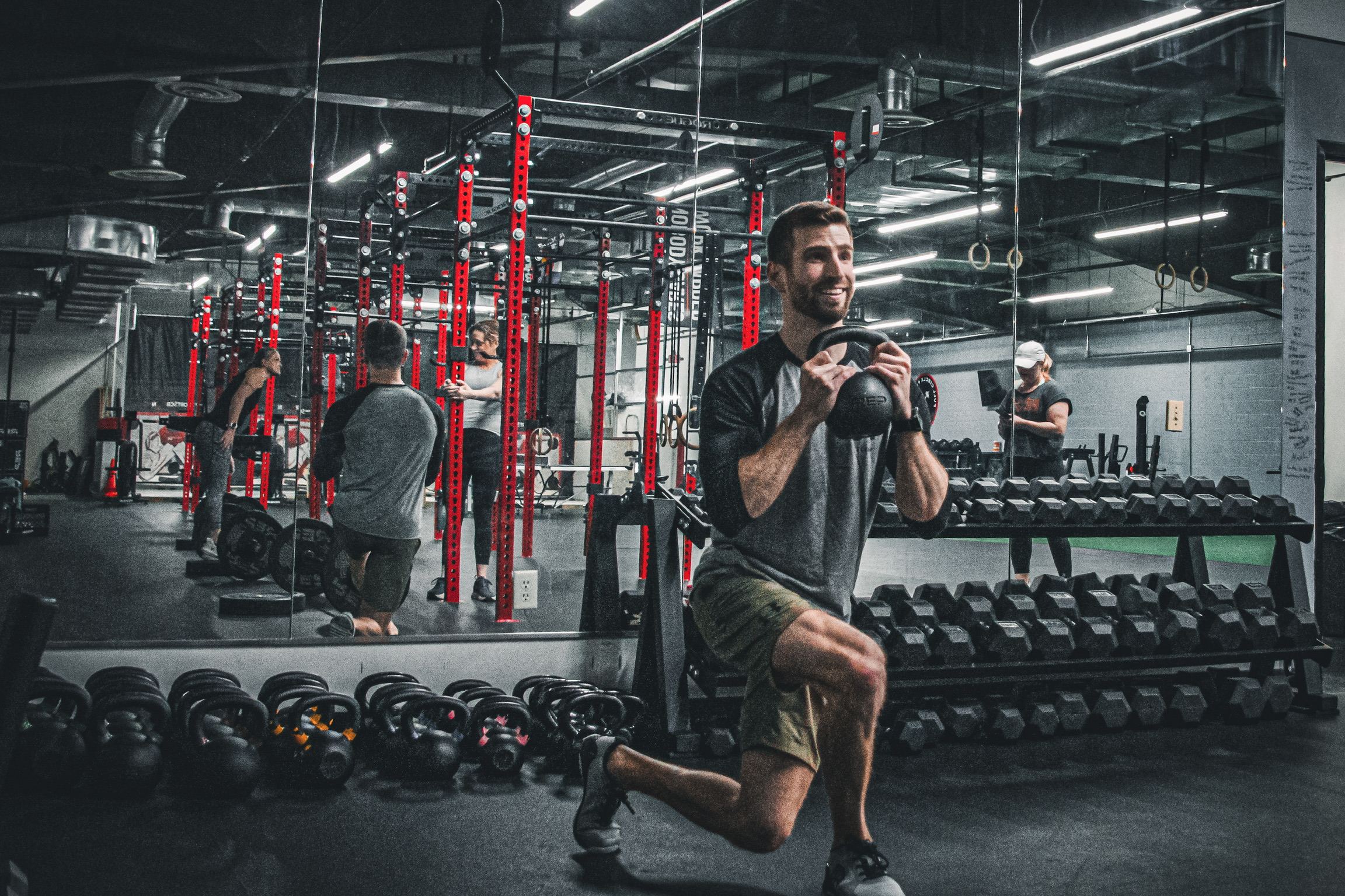 Coach Greg Boyer training at Full Circle Fitness