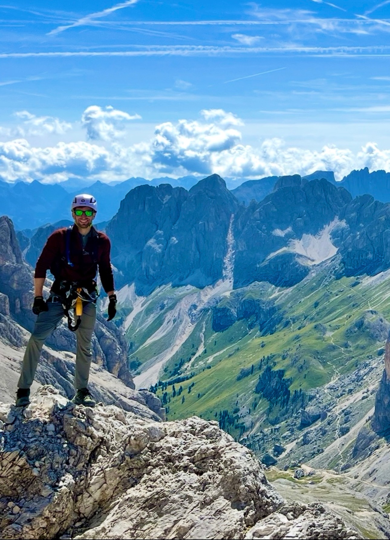 Greg Boyer in the Dolomites