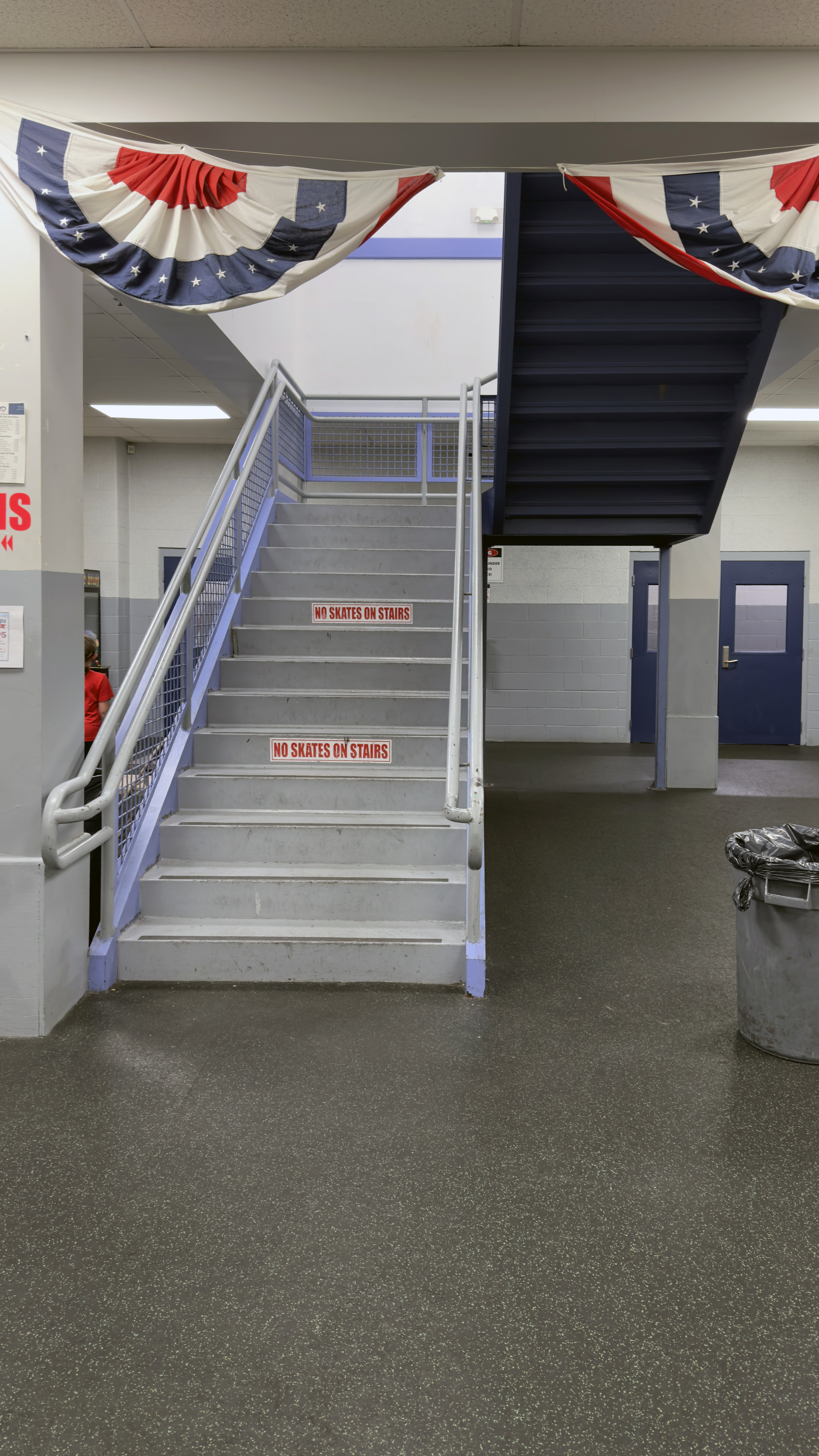Stairwell to second floor